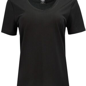 Athletic Works Women's Active Texture Knit V-Neck Tee, size XS ( 0-2 )